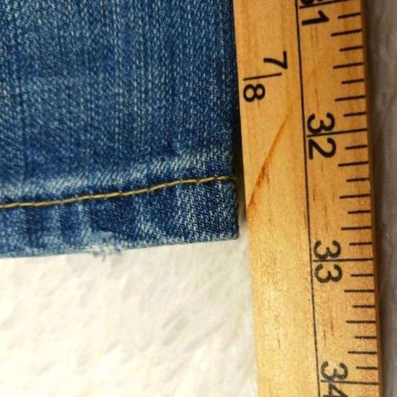 Chip+Pepper Bobby Bootcut 5 Pocket Distressed Denim Jeans Blue Men's 34/32.5.... - Picture 10 of 10